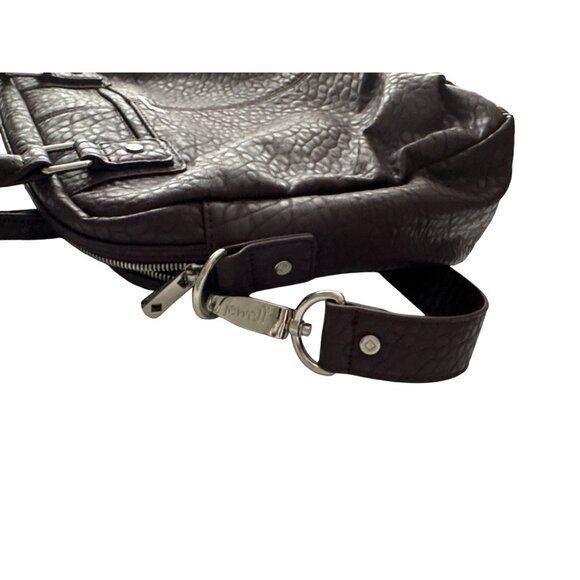 Thirty-One Purple Leather Tote Couture Street NEW Jewell & Gems Vintage 2 Way - Picture 8 of 9